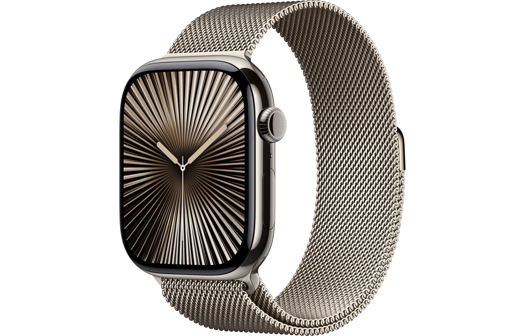Image Умные часы Apple Watch Series 10 GPS+LTE 42mm MWXF3 Natural Titanium Natural Milanese Loop