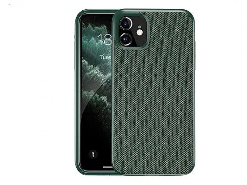 Image Чехол Helmet for iPhone 12/12 Pro TPU Nylon Series Green