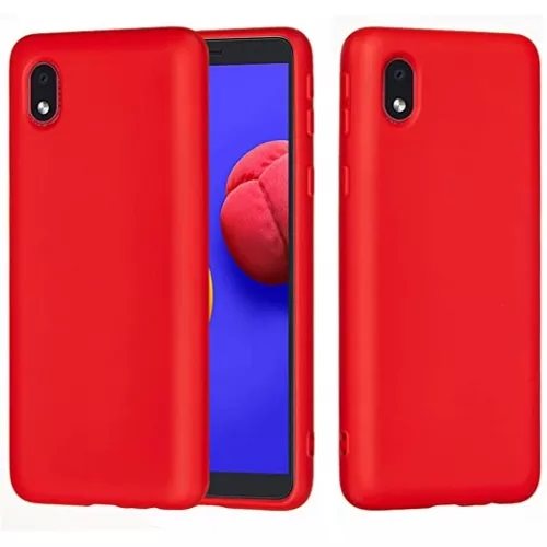 Image Чехол Helmet TPU Nylon Samsung Galaxy A01 Core Red
