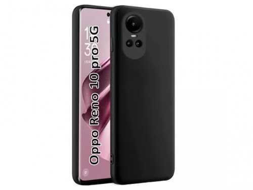 Image Husă Helmet Oppo Reno 10 Pro Liquid Silicone Black