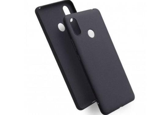 Image Чехол Helmet for Xiaomi Mi A2 Lite Liquid Silicon Black