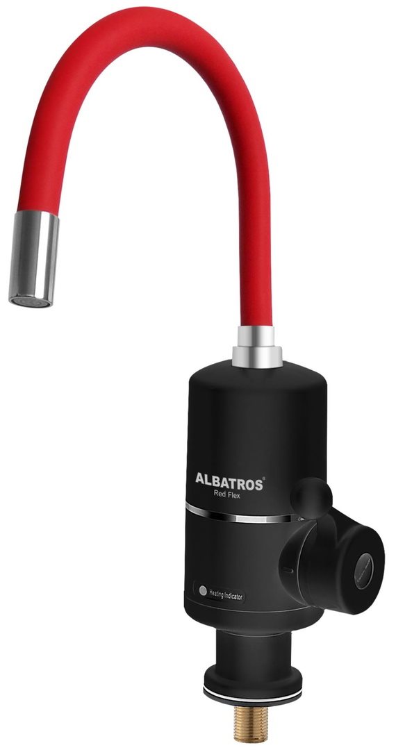 Image Проточный водонагреватель Albatros Red Flex Black/Red