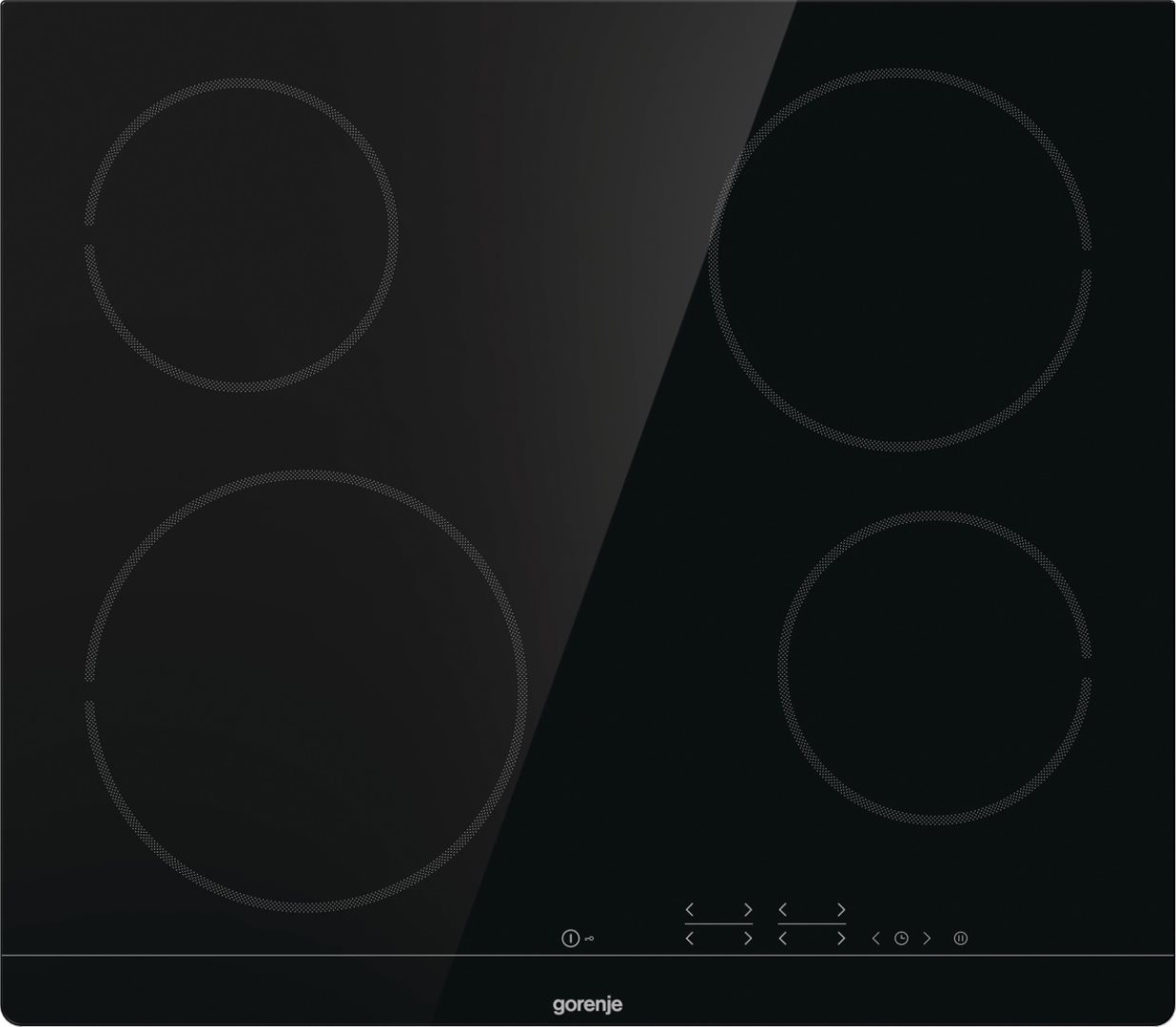Image Встраиваемая электрическая варочная панель Gorenje ECT641BSC Black