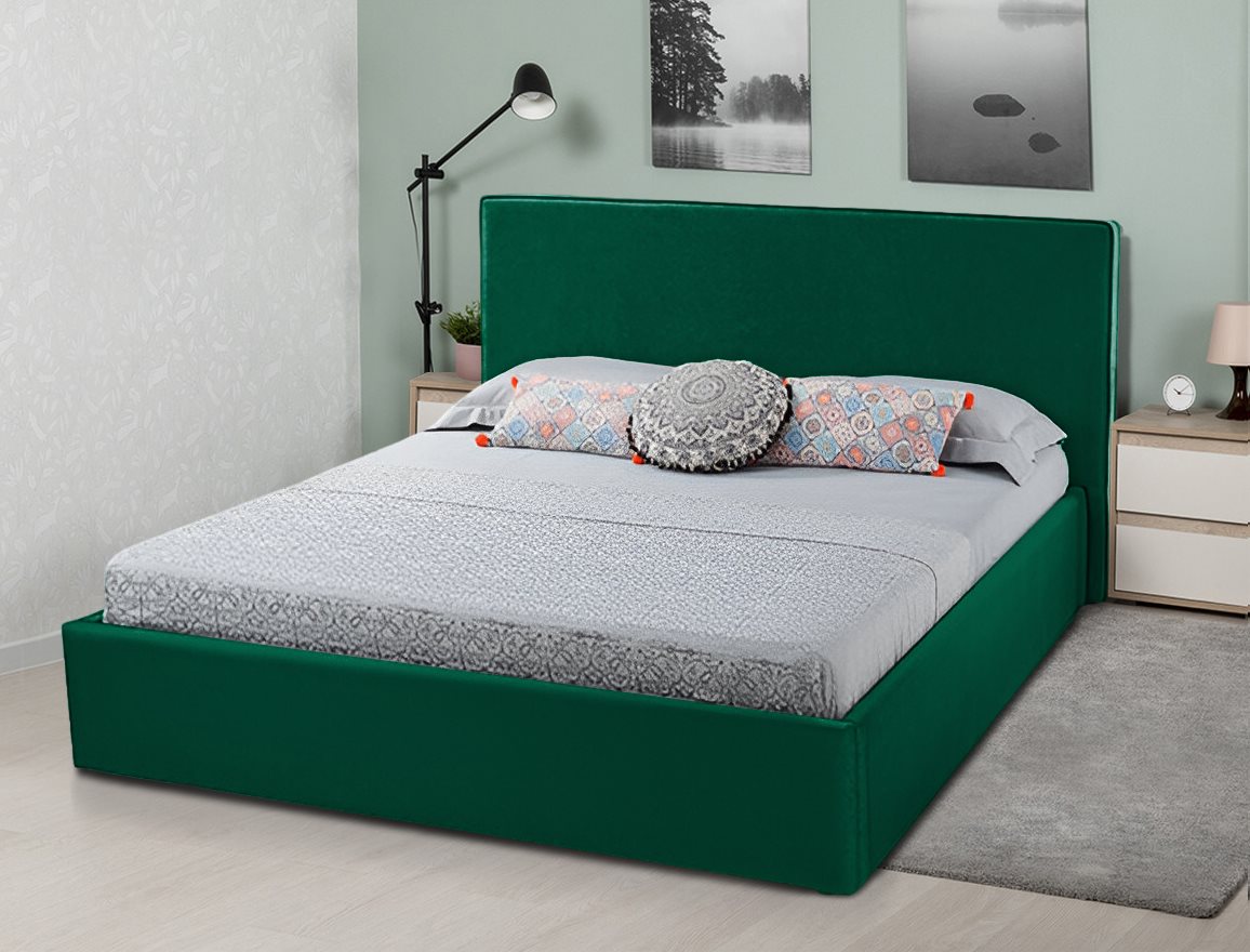 Image Кровать Montella Payson Monolith 37 160x200 Emerald