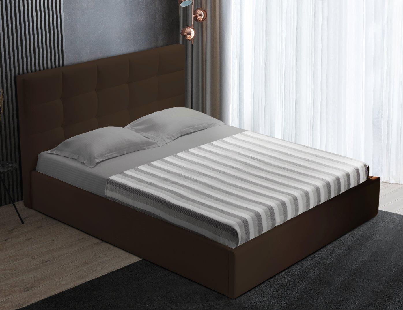 Image Pat Montella Napoli Riviera 28 160x200 Dark Brown