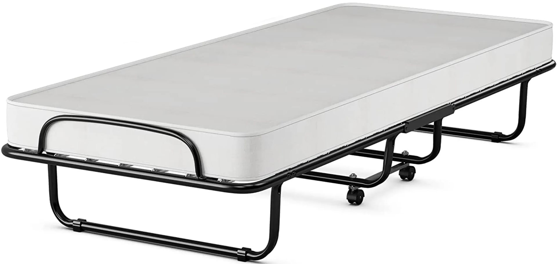 Image Раскладушка Costway HW69254 White/Black