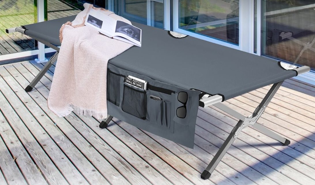 Image Раскладушка Costway OP71067GR Grey