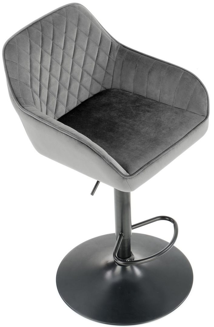 Image Барный стул Halmar H103 Gray/Black