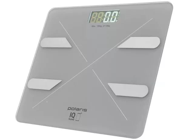 Image Весы напольные Polaris PWS 1898 IQ Home Silver