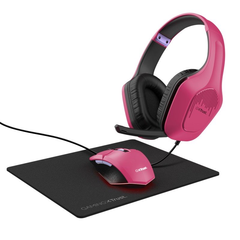 Image Комплект Trust GXT 790 Tridox Pink