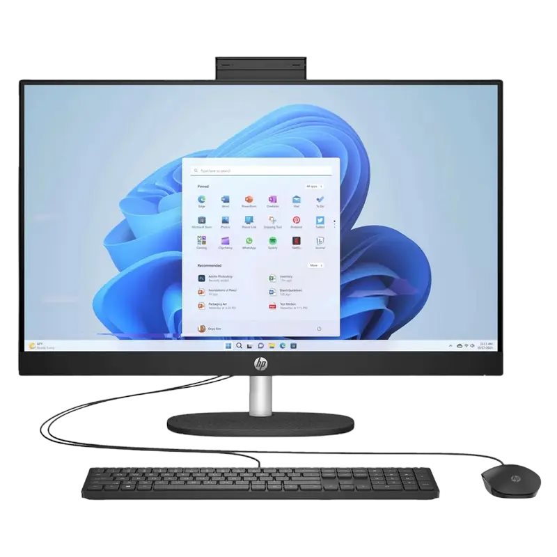 Image All-in-One PC HP 27 (Core i5-1335U, 16GB, 512GB) Black
