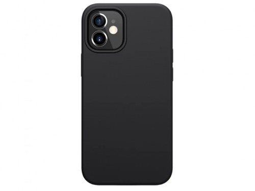 Image Husă Helmet Apple iPhone 12 Mini Liquid Silicone Black