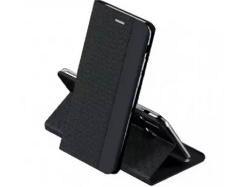 Image Husă WOO Oppo Reno 12F/12FS 4G Shell Flip Nylon Black