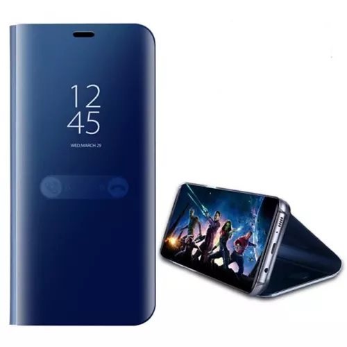 Image Husă Helmet Mirror Flip Samsung Galaxy A10 Dark Blue