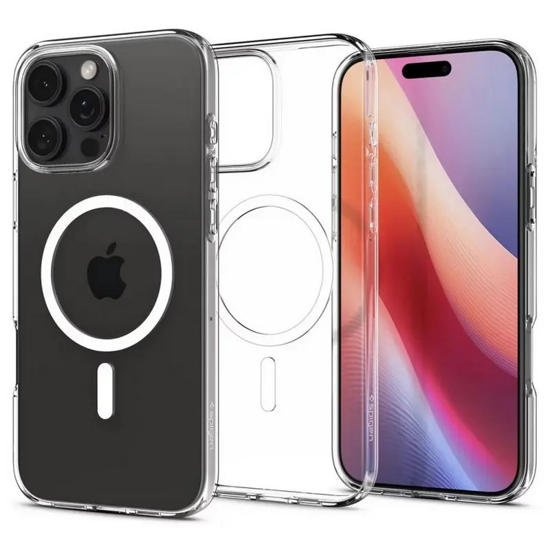 Image Чехол Spigen iPhone 16 Pro Liquid Crystal Magsafe Clear