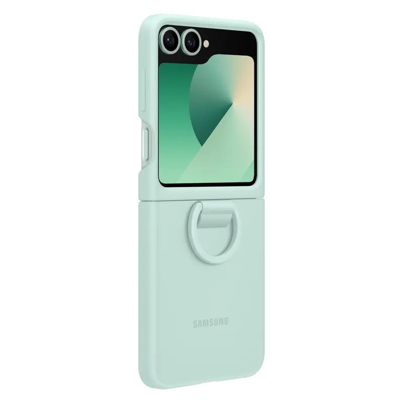 Image Чехол Samsung Original Silicone Samsung Galaxy Flip6 Mint