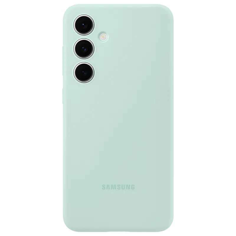 Image Чехлы Original Samsung Galaxy S24 FE silicone cover Mint