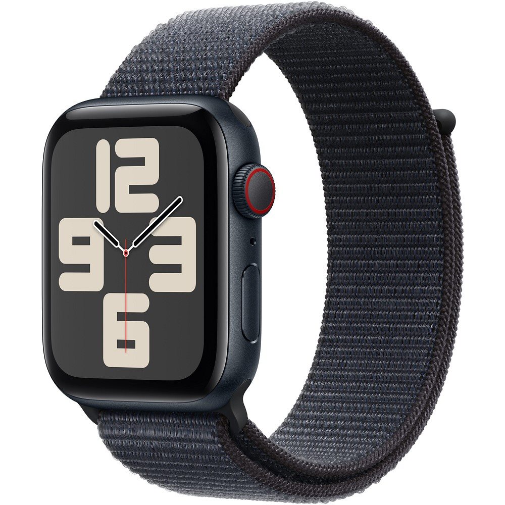 Image Умные часы Apple Watch SE (2024) GPS+LTE 44 MXGN3 Midnight Aluminium Ink Sport Loop