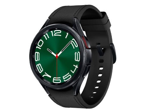 Image Умные часы Samsung Galaxy Watch6 Classic R960 Hybrid Eco-Leather Band Black