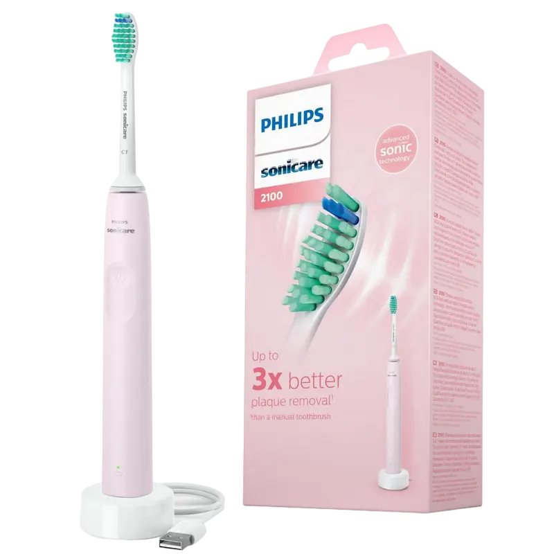 Image Periuta de dinti electrica Philips HX3651/11 Pink