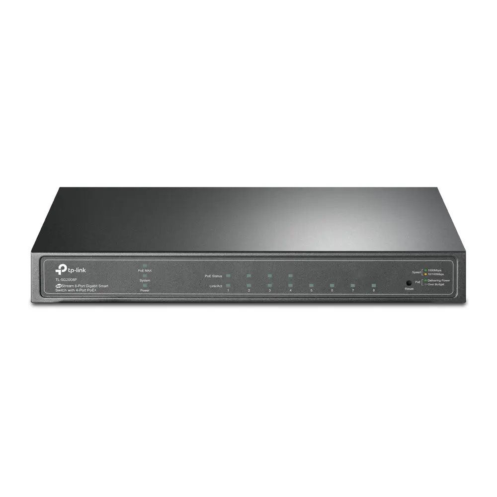 Image Коммутатор TP-LINK TL-SG2008P Black
