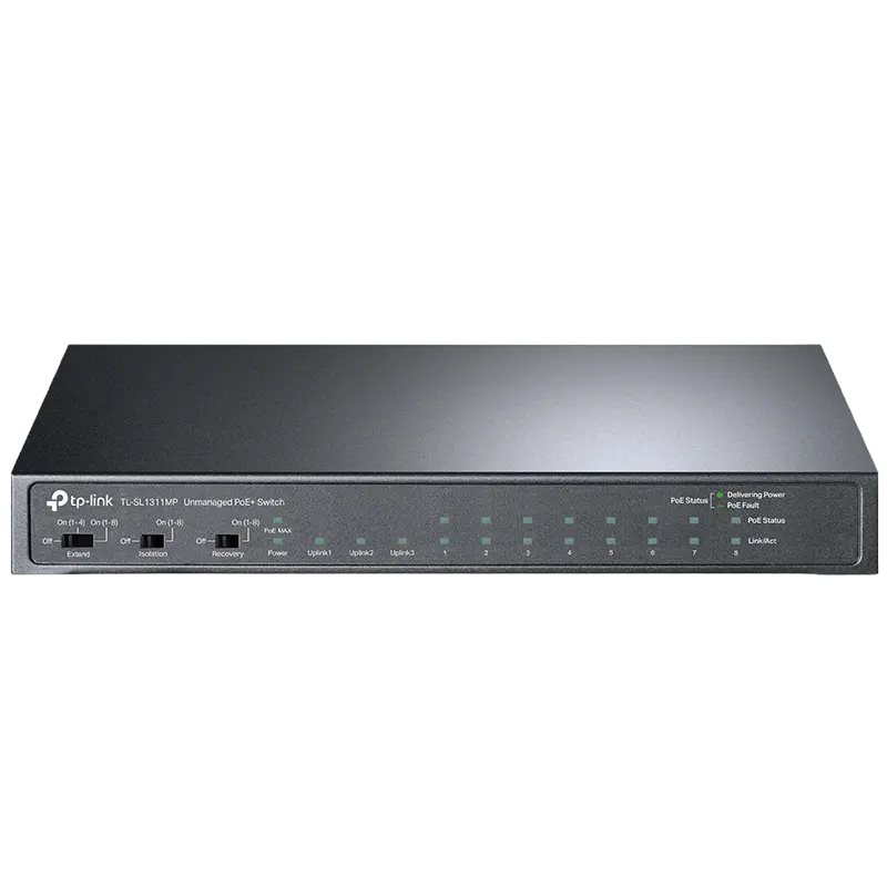 Image Коммутатор TP-LINK TL-SL1311MP Black