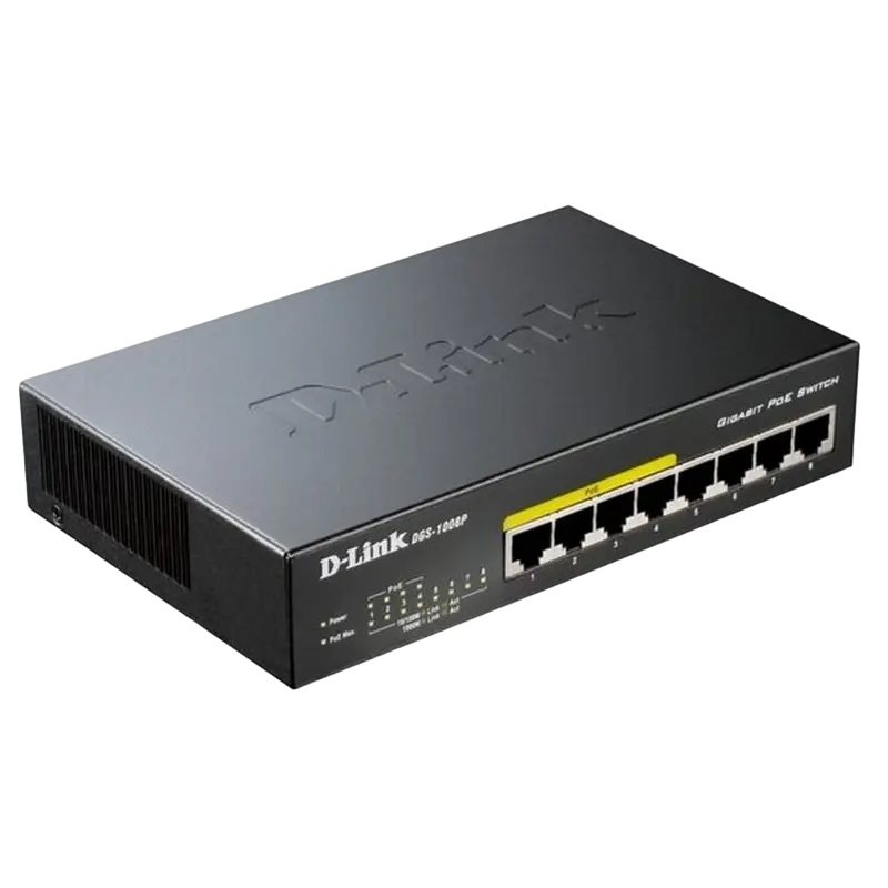 Image Коммутатор D-Link DGS-1008P