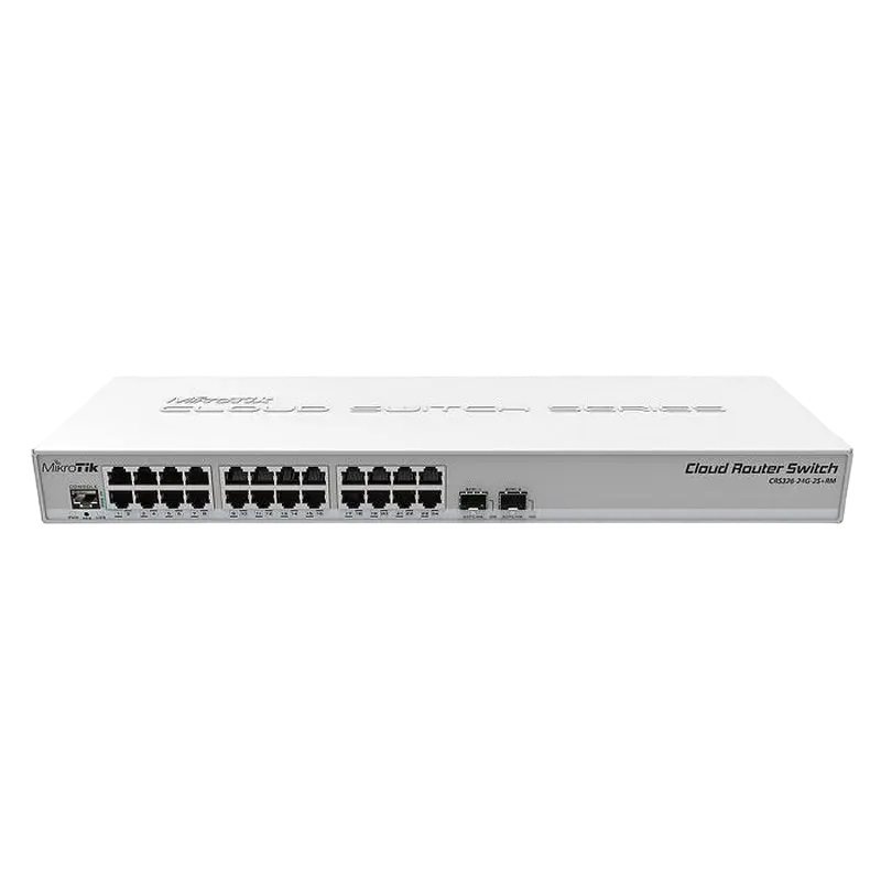 Image Коммутатор маршрутизатора MikroTik CRS326-24G-2S+RM