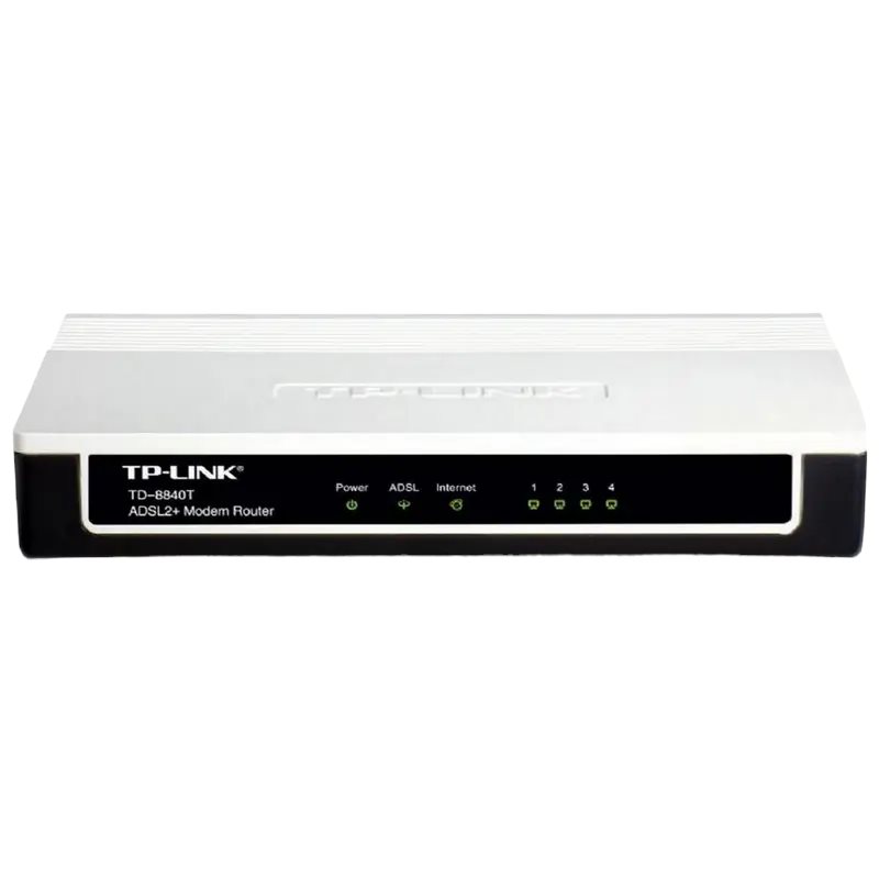 Image ADSL Модем TP-LINK TD-8840T Black
