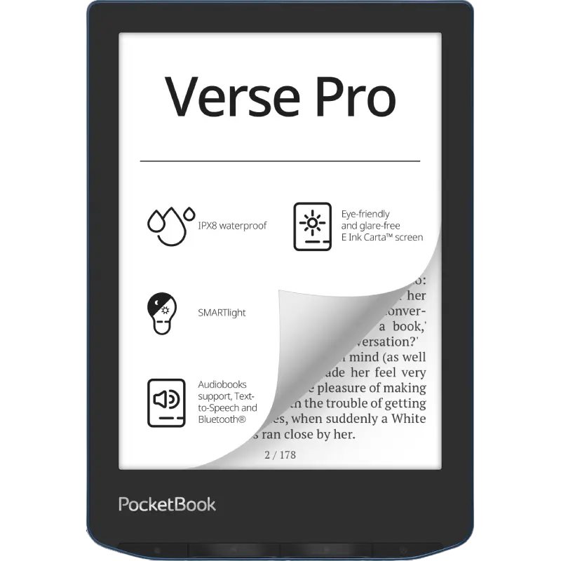 Image E book PocketBook 634 Verse PRO Azure