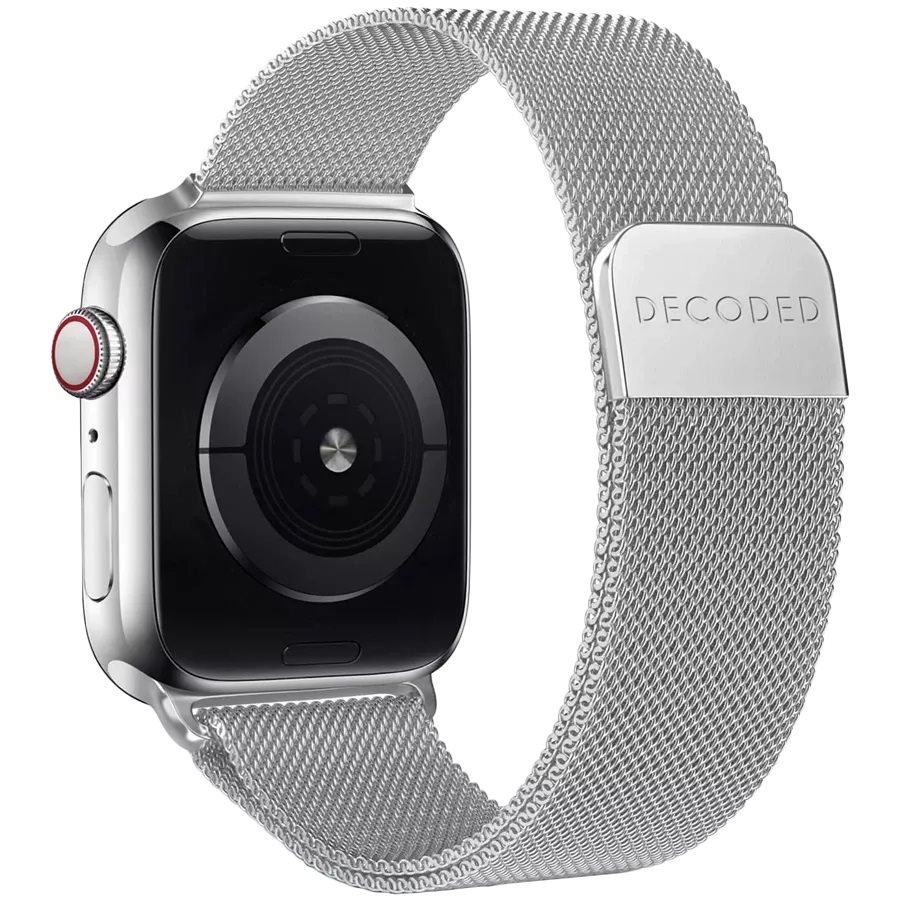 Image Ремешок Decoded Strap Milanese Apple Watch 41 Titanium