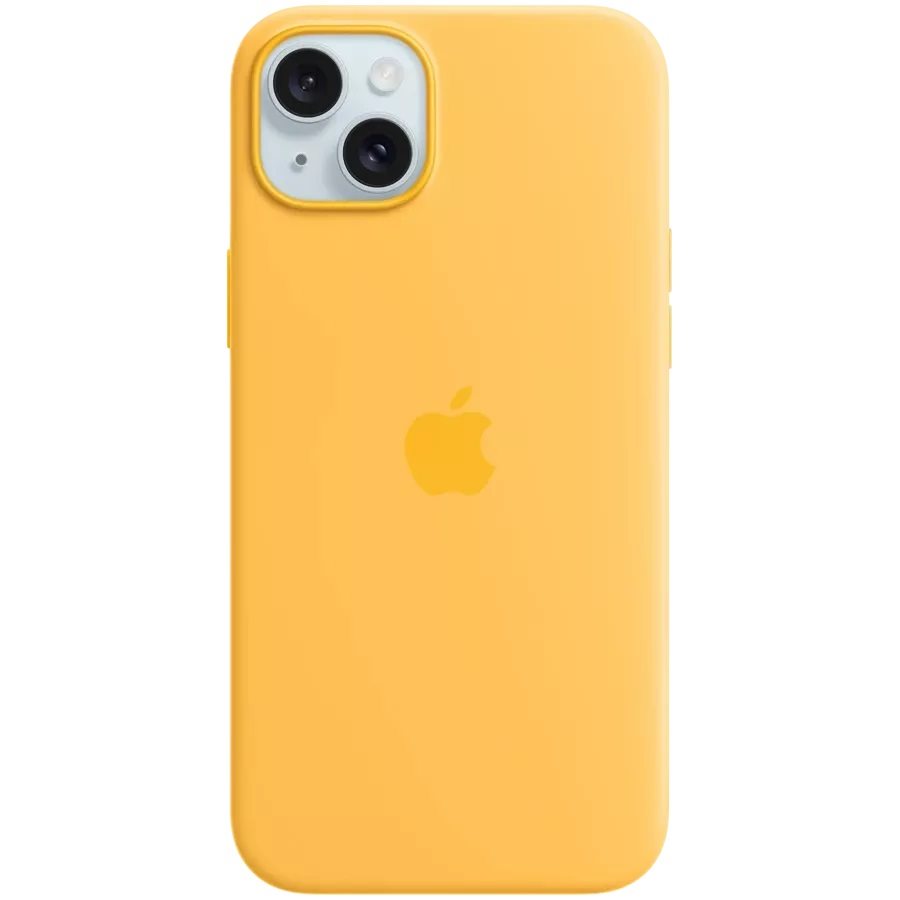 Image Чехол Apple iPhone 15 Plus Silicone with MagSafe Sunshine