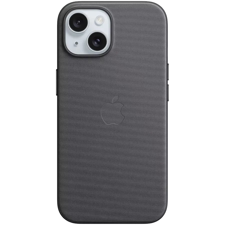 Image Чехол Original iPhone 15 FineWoven Case with MagSafe Black
