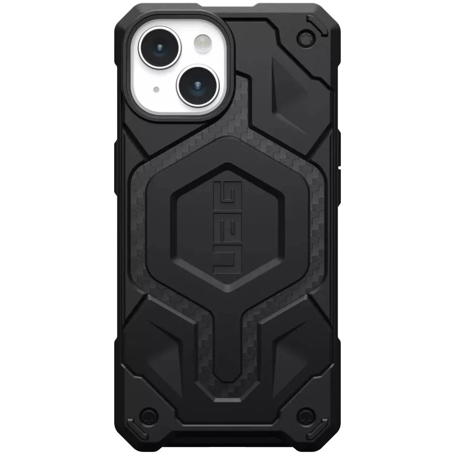 Image Чехол UAG Apple iPhone 15 Monarch Pro Magsafe Carbon Fiber