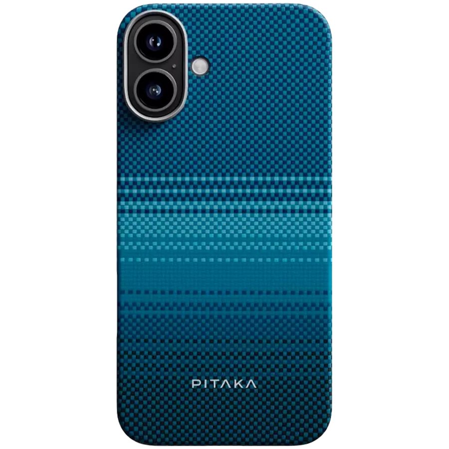 Image Чехол Pitaka Apple iPhone 16 Tactile Woven MagSafe Moonrise