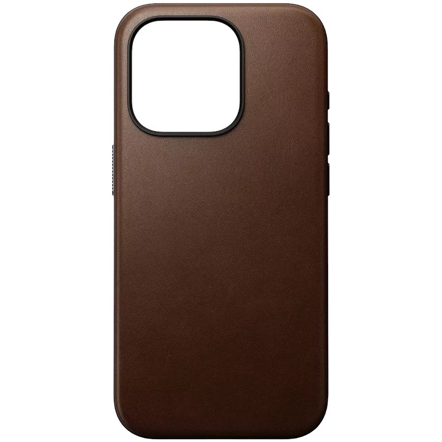 Image Чехол Nomad Modern Leather Apple iPhone 15 Pro Brown