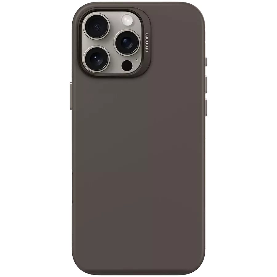 Image Чехол Decoded iPhone 16 Pro Max Antimicrobial Silicone MagSafe Phantom