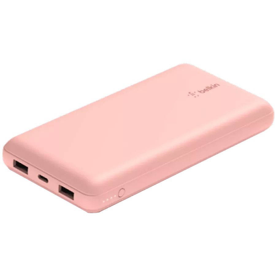 Image Внешний аккумулятор BELKIN USB-C/USB-A 20000mAh Rose Gold