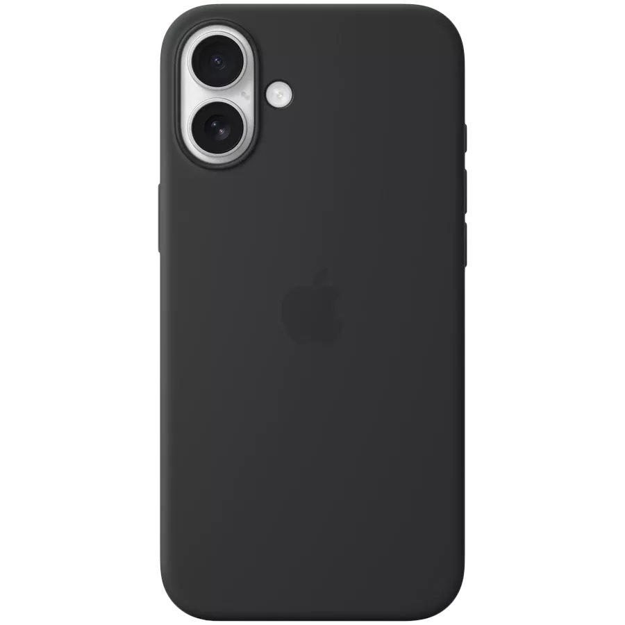 Image Чехол Original iPhone 16 Plus Silicone Case with MagSafe Black