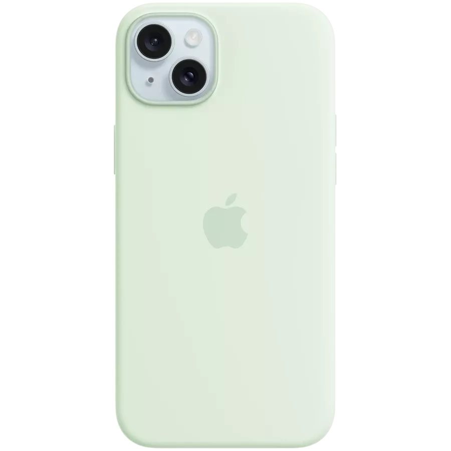 Image Husă Apple iPhone 15 Plus Silicone MagSafe Soft Mint