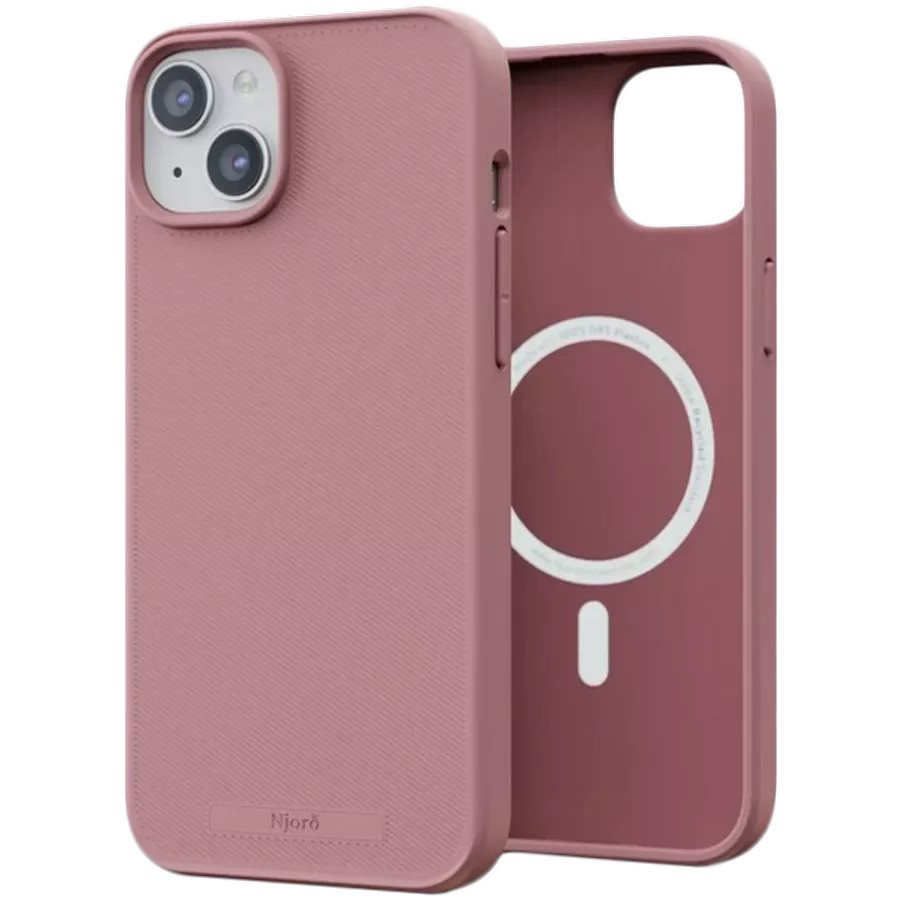 Image Husă Njord iPhone 15 Plus GRS MagSafe Pink Blush