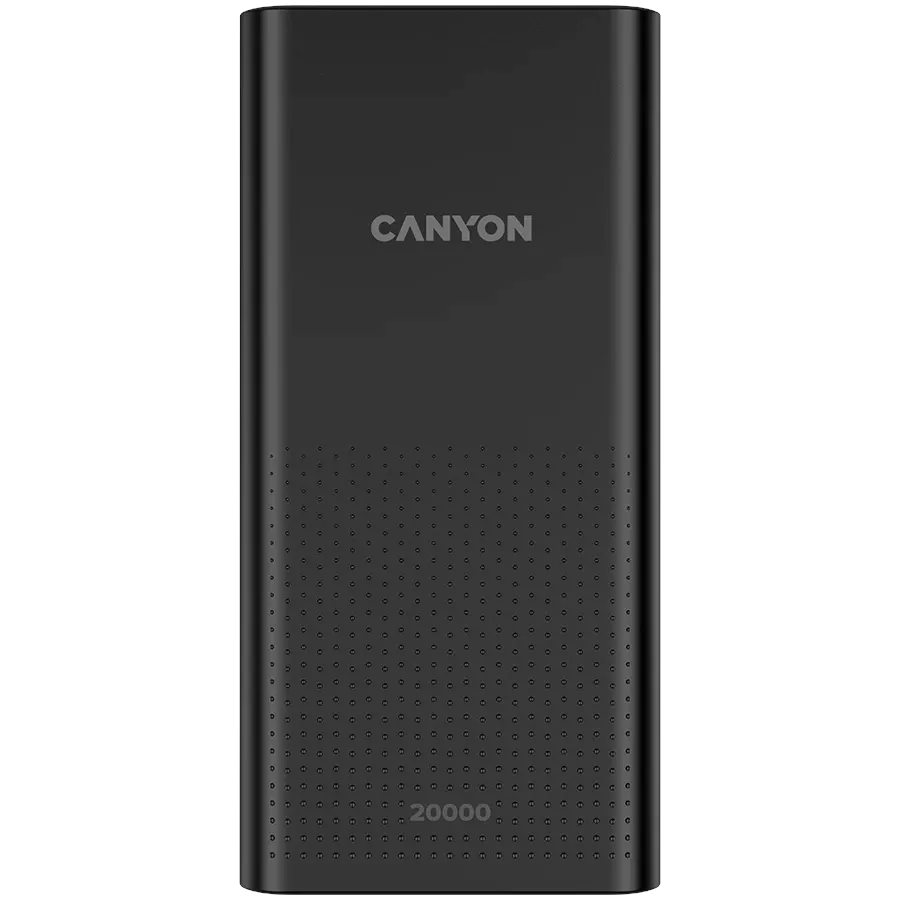 Image Внешний аккумулятор CANYON PB-2001 20000 mAh Black