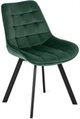 Image Scaun de bucatarie Mebel Elite Rick Green/Black
