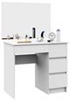 Image Măsuţă de toaletă Akord T-6/SL 900x600 Right White