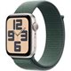 Image Умные часы Apple Watch SE (2024) GPS 44mm MXEW3 Starlight Aluminium Lake Green Sport Loop