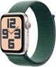Image Умные часы Apple Watch SE (2024) GPS+LTE 44 MXGV3 Starlight Aluminium Lake Green Sport Loop