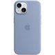Image Чехол Original iPhone 15 Silicone Case with MagSafe Winter Blue