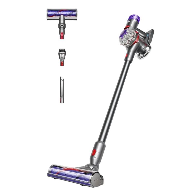 Image Aspirator vertical Dyson V8 Advanced Silver Nickel