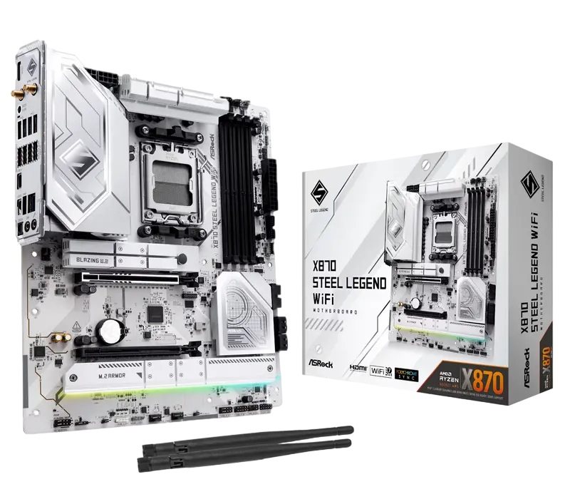 Image Placă de bază ASRock X870 Steel Legend Wifi