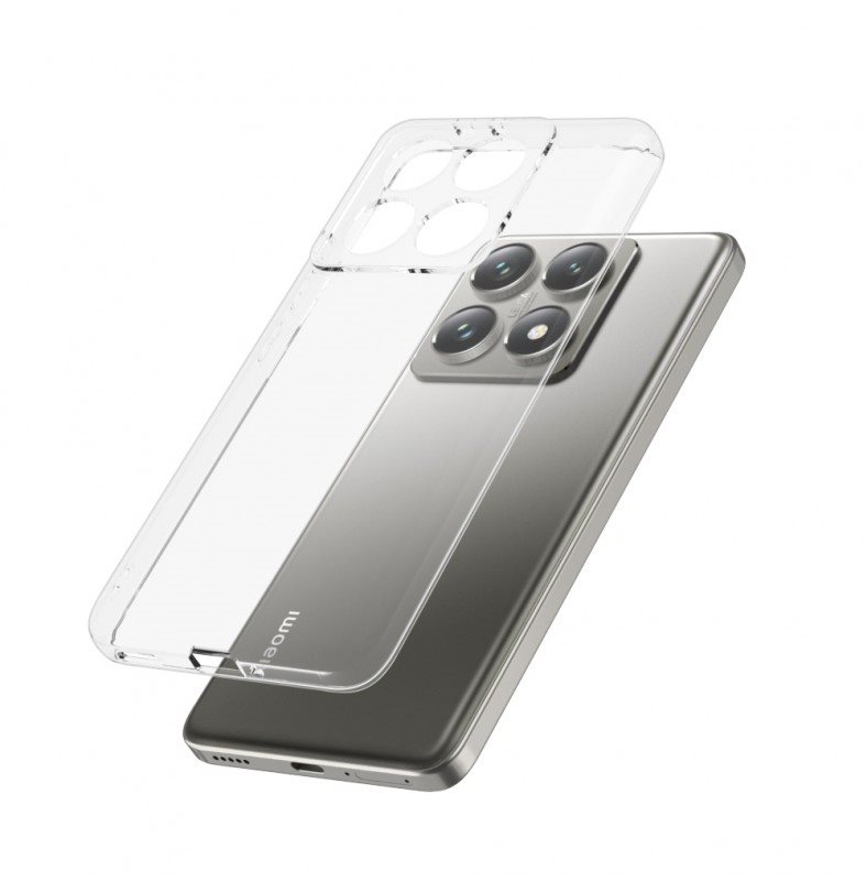 Image Чехол WOO Xiaomi 14T Pro TPU Soft Clear